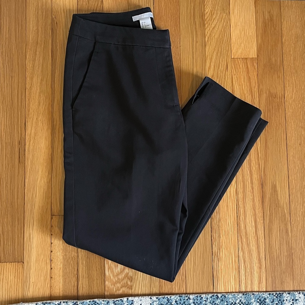 H&M black ankle pants